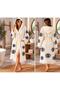 Cotton Muslin Peshtemal Bathrobe - 2