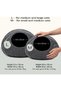 MEOWFIA Cat Cave - Merino Wool Bed for Indoor Cats (Dark Gray, Medium) - 2