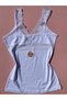 Women's Modal Fabric Lace Strap V-Neck 4-Piece Black, White Model Undershirt - 3