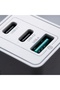 PLB142 GaN 67W High Power Fast Wall Charger, Ultra-Compact Power Delivery Adapter for MacBook, iPhone and Android - White - 4
