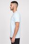 Men Sportswear Fit Short Sleeve Outdoor T-Shirt, Sky Blue - 3