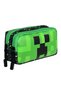 Set of 3 Leather Mınacrafl Printed Nursery Kindergarten Bag and Lunch Bag with Pen Holder and Small Wallet as a Gift - 8