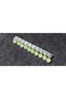 Pastel Green Seashell Pendant Italian Charm Bracelet Compatible Stainless (1 Piece) - 3