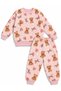 Mixed Printed Baby Girl Pajama Set, Cotton, Winter, 1-5 Years Old
