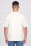 Zoox Men Crew Neck Short Sleeve Embroiderd T-Shirt, White - 4