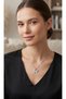 Butterfly Stone Necklace Earring Set