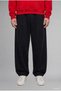 Baloon Fit Elastic Waist Lace-Up Leg Pants (26 Au) - 2