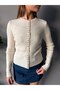 Women's Button Detailed Knitwear Cardigan