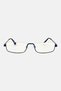 Men WR-J1795HS Rectangular Eyeglasses, Blue