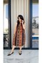Black Ikat Sleeveless Shift Dress