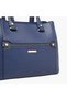 Solid Tote Bag with Detachable Strap - 5