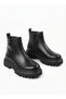 Girls' Black Color Zippered Non-Slip Sole Domi Boots - 3