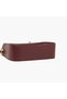 Solid Crossbody Bag with Twist Lock Closure - 8