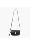 Textured Crossbody Bag with Button Closure - 3