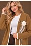 New Season Women's Accessory-Detail Tricot Cardigan - 2
