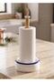 Ceramic Paper Towel Holder Blue Detail 14X14X32