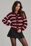 Ryvan Women's Striped Buttoned Soft Textured Knitwear Cardigan - 2