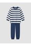 Rmz Gi̇yi̇m Farkiyla Striped Baby Boy Set