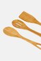 3 Pieces Kitchen Utensils, Beige - 3