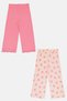 Kids Girl 2 Pieces Graphic Print Pants, Multicolor - 2