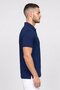Men Sportswear Fit Short Sleeve Golf Polo Shirt, Dark Blue - 3