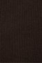 Women Knitted Sleeveless Cardigan, Dark Brown - 5