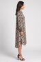 Women Floral Print Shirt Dress, Multicolor - 3