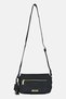 Women Brand Logo Cross Body Bag, Black - 2