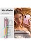 BluePeak Case For iPhone 16, Clear Case Thin Transparent Silicone Gel Cover Case for iPhone 16 (Clear) (iPhone 16) - 4