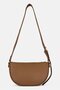 Women Brand Logo Cross Body Bag, Tan - 3