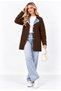 New Season Collar-Jeans-Detail Pique Knitwear Cardigan - 3