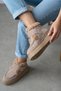 Velcro Mink (4.5 cm) Boots with Fur Inside and Laces for Daily Use - 3