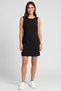 Women Solid Mini Dress, Black