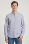 Men Regular Fit Chambray Long Sleeve Casual Shirt, Blue