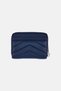 Women Brand Logo Wallet, Navy - 3