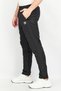 Men Sportswear Fit Brand Logo Woven Pant, Black - 3