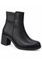 Women's Heeled Boots 5 cm Heel Length Non-Slip Sole Zippered Comfortable Warm Lining Women's Boots - 3
