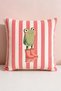 Cute Animals Patterned Set of 4 Cushion Covers 43X43 cm Double-Sided Printed Suede Cushion Covers - 7