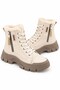 Women's Warm Fur Plush Lining Serrated Anti-Slip Thermo Sole Children's Adult Women's Boots - 2