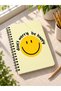 Don'T Worry Metal Spiral Oval Corner Notebook Ivory A5 Unlined 100 Sheets - 2