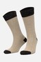 Egyptian Men's Alpaca Wool Winter Double Sock Socks Beige-Brown - 2