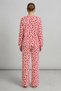 Women's Comfort Flexible Green Pajama Set 4801 - 4