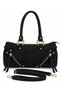 Women's Suede Zipper Detailed Bag