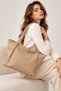 Women's Faux Leather Shoulder Bag - 2