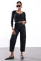 Camouflage Belted Baggy Jean 3010