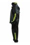 Marchè Bien Men's Biker Courier Waterproof Raincoat Set - Black - 3