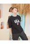 Men's Crew Neck T-Shirt Embroidered Short Sleeve Oversize T-Shirtblack - 3
