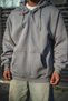 Marchè Bien Men's Full Zipper Pocket Hooded 3 Thread Cotton Hoodie Sweatshirt - Gray - 3
