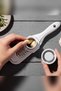 Mini Garlic Grater with Sliding Protector Ginger Chocolate Grater with Stainless Blade Green - 3