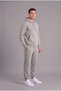 Men's Stone Tracksuit Set 3-Strap Soft Fabric with Side Pockets - 4